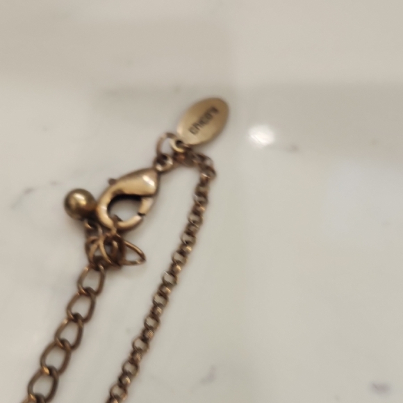 Chico's Gold and Brown Pendant Necklace - Picture 7 of 7